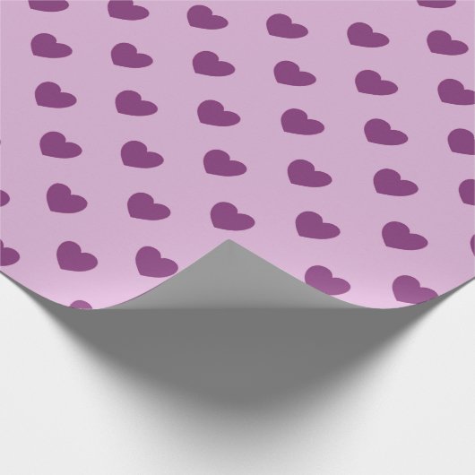 Heart Pattern Wrapping Paper Cadeaupapier (Hoek)
