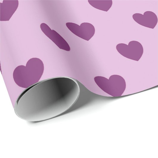Heart Pattern Wrapping Paper Cadeaupapier (Rol Hoek)