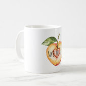 Heart Peach Fruit Koffiemok (Voorkant links)