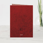 Heart, Pearls & Roses Anniversary Card Kaart (Achterkant)