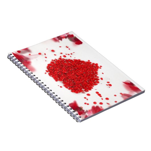 Heart Petals Notitieboek (Rechterzijde)