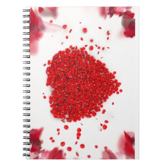 Heart Petals Notitieboek (Voorkant)