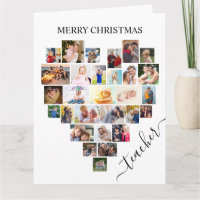Heart Photo Collage Teacher Script Holiday