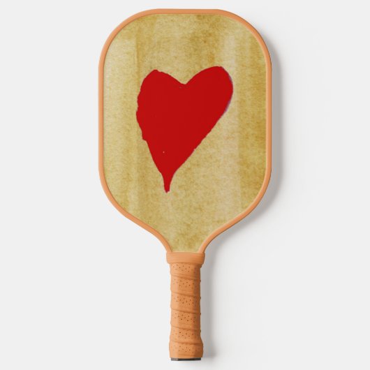 Heart Pickleball Paddle (Voorkant)