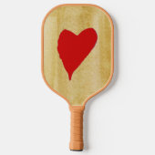 Heart Pickleball Paddle (Achterkant)
