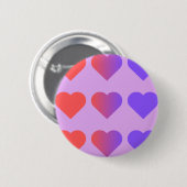 Heart Pin Ronde Button 5,7 Cm (Voorkant /achterkant)