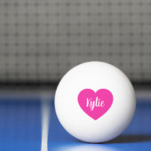 Heart Ping Pong Balls Pingpongbal (Net)
