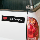 Heart Port Douglas Bumpersticker (Op Truck)
