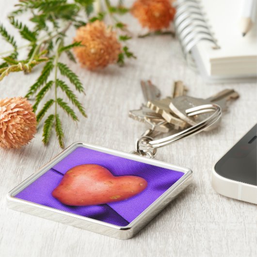 HEART POTATO-Sleutelhanger Sleutelhanger (Zijkant)