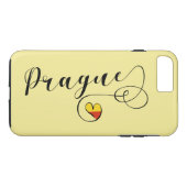 Heart Prague Mobile Phone Case, Tsjechië Case-Mate iPhone Case (Achterkant (Horizontaal))