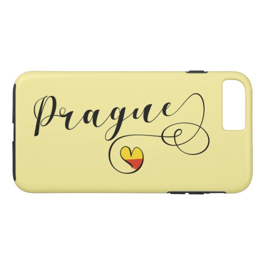 Heart Prague Mobile Phone Case, Tsjechië Case-Mate iPhone Case (Achterkant (Horizontaal))