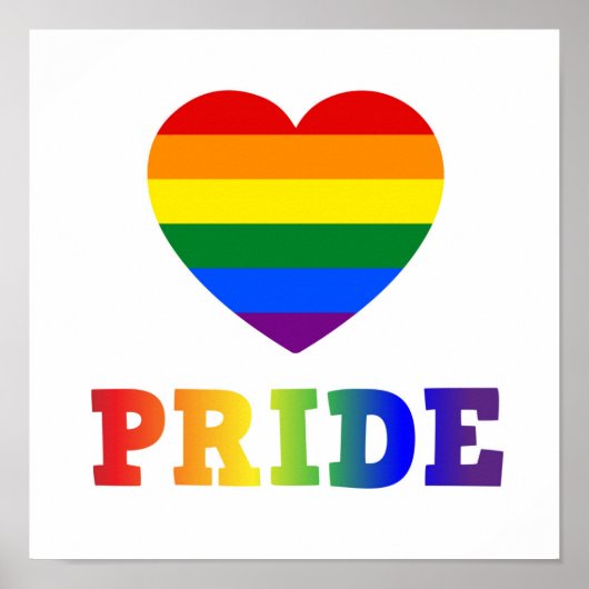 Heart Pride Poster (Voorkant)