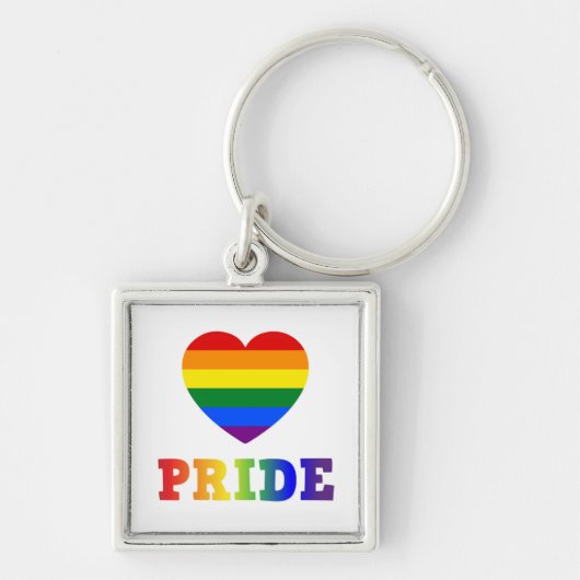 Heart Pride Sleutelhanger (Voorkant)