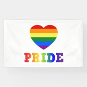 Heart Pride Spandoek (Horizontaal)