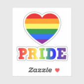 Heart Pride Sticker (Vel)