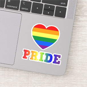 Heart Pride Sticker