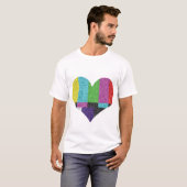 Heart Pride T-shirt (Voorkant volledig)