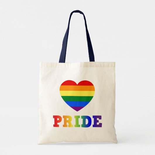 Heart Pride Tote Bag (Achterkant)
