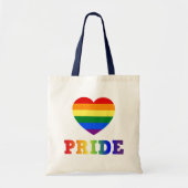 Heart Pride Tote Bag (Voorkant)