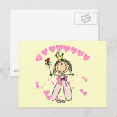 Heart Princess Tshirts en Gifts Briefkaart (Voorkant / Achterkant)
