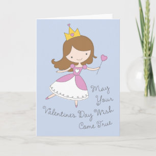 Heart Princess Valentijnsdag Kaart