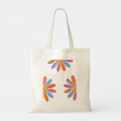 Heart Print Canvas tas (Achterkant)