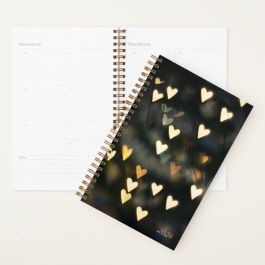 Heart Print Planner 2024 en Agenda (Display)