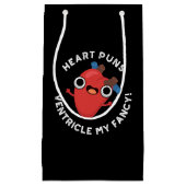 Heart Puns Ventricle Mijn Fancy Anatomie Pun Dark  Klein Cadeauzakje (Voorkant)