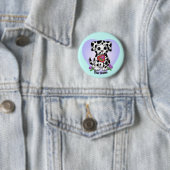 Heart Puppy Dog Ronde Button 5,7 Cm (In situ)