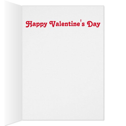 Heart Puzzle Piece Wenskaart (Binnen (Rechts))