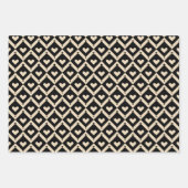 Heart Quilt Pattern Wrapping Papieren Vellen (Voorkant 3)