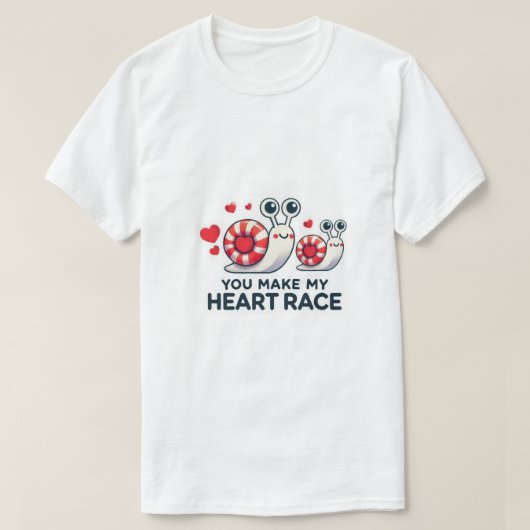 Heart Race T-shirt (Design voorkant)