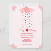 Heart Rain Delight Verjaardag Kaart (Voorkant)