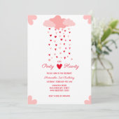 Heart Rain Delight Verjaardag Kaart (Staand voorkant)