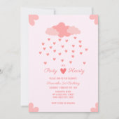 Heart Rain Delight Verjaardag Kaart (Voorkant)