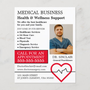 Heart Rate Monitor, General Practitioner, verpleeg Flyer