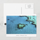 Heart Reef - Australië Briefkaart (Voorkant / Achterkant)