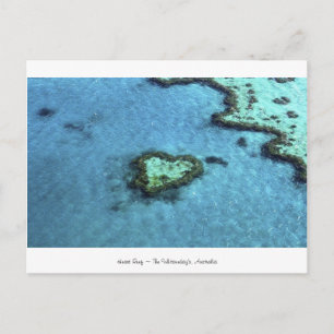 Heart Reef - Australië Briefkaart