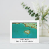 Heart Reef, Great Barrier Reef, Australië Briefkaart (Staand voorkant)
