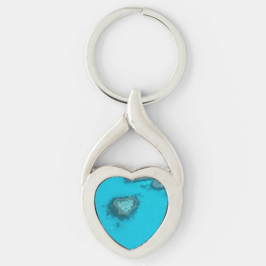 Heart Reef Nature Key Ring Sleutelhanger (Voorkant)