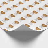 Heart Religieuze Aanmoediging, Grunge Cadeaupapier (Hoek)