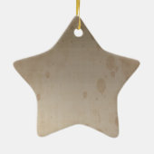 Heart Religieuze Aanmoediging, Grunge Keramisch Ornament (Achterkant)