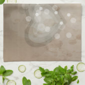 Heart Religieuze Aanmoediging, Grunge Theedoek (Gevouwen)