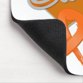 Heart Ribbon - Nierkanker Overleving Muismat (Hoek)