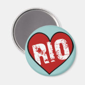 HEART RIO MAGNEET (Voorkant / Achterkant)