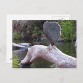 Heart Rock Briefkaart (Voorkant / Achterkant)