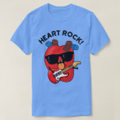 Heart Rock Grappige Muziek Anatomie Pun 1 T-shirt (Design voorkant)