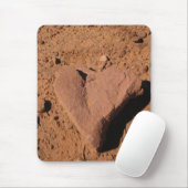 Heart Rocks (1) Mousepad Muismat (Met muis)