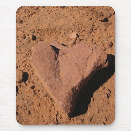 Heart Rocks (1) Mousepad Muismat (Voorkant)