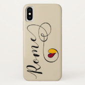 Heart Rome Mobile Phone Case, Italië Case-Mate iPhone Case (Achterkant)